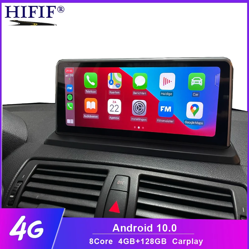 Автомагнитола 4 Гб IPS Android 10 для BMW 1 серии 120i E81 E82 E87 E88 CCC CIC NET мультимедийный