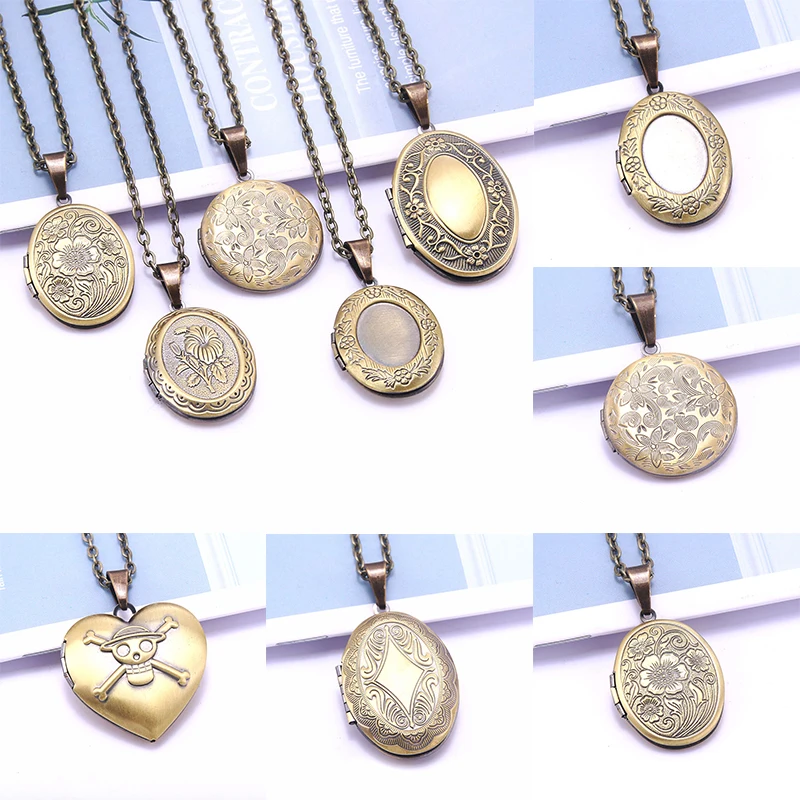 Новинка 2021 Овальный медальон в скандинавском стиле с резными цветами полосками