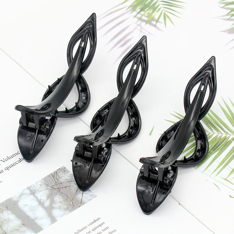 1pc New Fashion Women Hair Claws Girls Plastic Hairpins Hair Crab Hair Accessories for Women Girls Hair Clip Claw Clamp Headwear