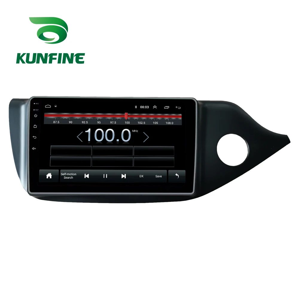 Восьмиядерный Android 10 0 автомобильный DVD GPS навигационный плеер Deckless стерео для KIA