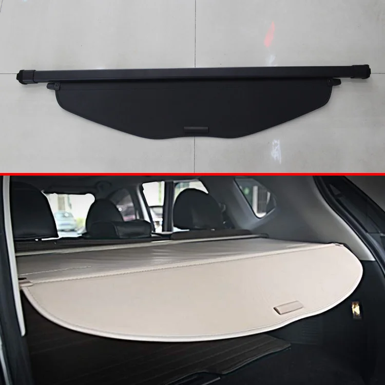 Для Nissan X Trail T32 Rogue 2014 2018 алюминиевая + холщовая Задняя накладка на груз защитный