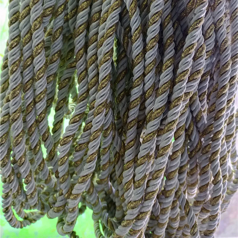 8 мм аксессуары для одежды из белого золота портативный Плетеный декоративный