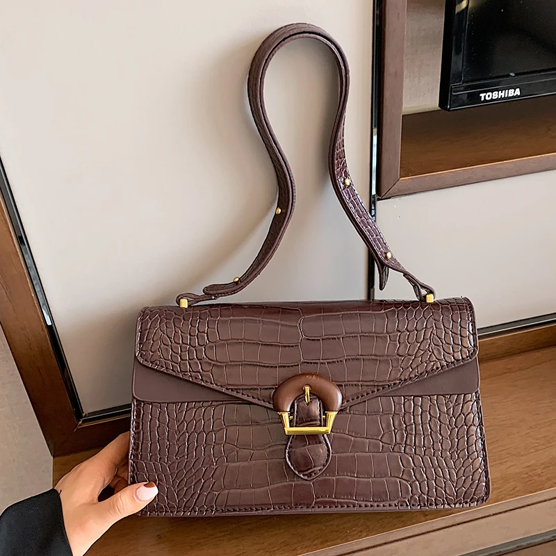 

High Quality Women Small Pu Leather Shoulder Bag Casual Crossbody Bags for Women Designer Female Fashion Handbags Messenger Bags