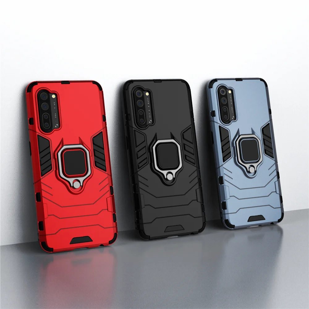 

For OPPO Find X2 Lite Case Magnetic Car Shockproof Ring Armor Phone Back Cover For OPPO Find X2 lite 6.4" Find X2lite CPH2005