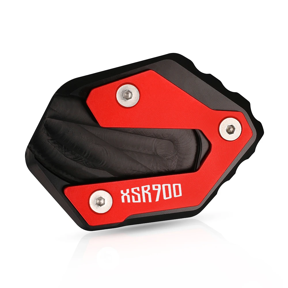 

Motorcycle Aluminum Foot Enlarger Foot Side Stand Extension Plate XSR 900 FOR YAMAHA XSR900 2015 2016 2017 2018 2019 2020 2021