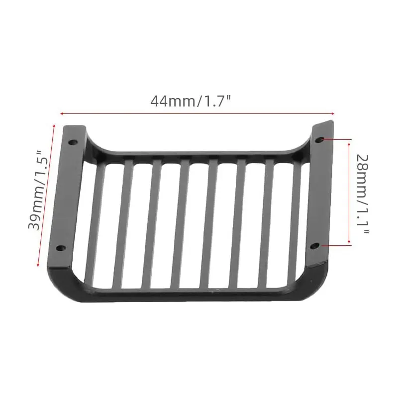 2 шт. металлические Передние Защитные накладки для фар TRX4 защитная решетка 1/10 RC