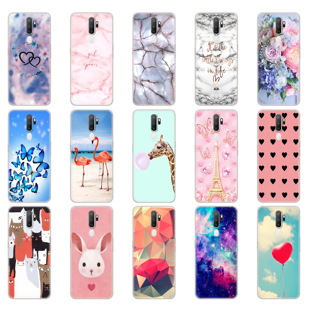 Silicon Case For Oppo A9 A5 2020 Case Painting Soft TPU Back Phone Cover For OPPOA9 OPPOA5 A 9 A 5 6.5