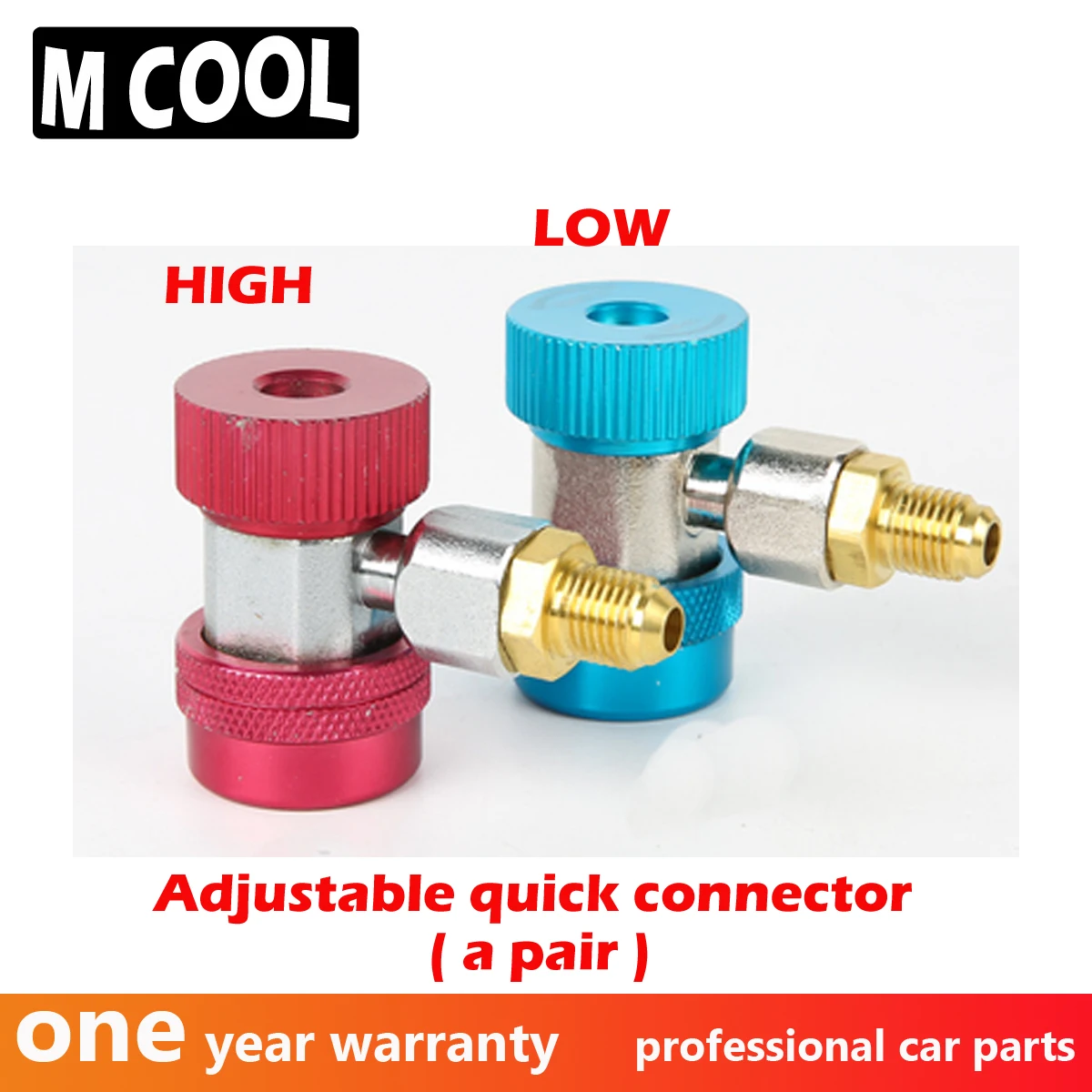 R134A All copper quick-connect air conditioner plus refrigerant adapter car fluoride quick connector conditioning tool | Автомобили и
