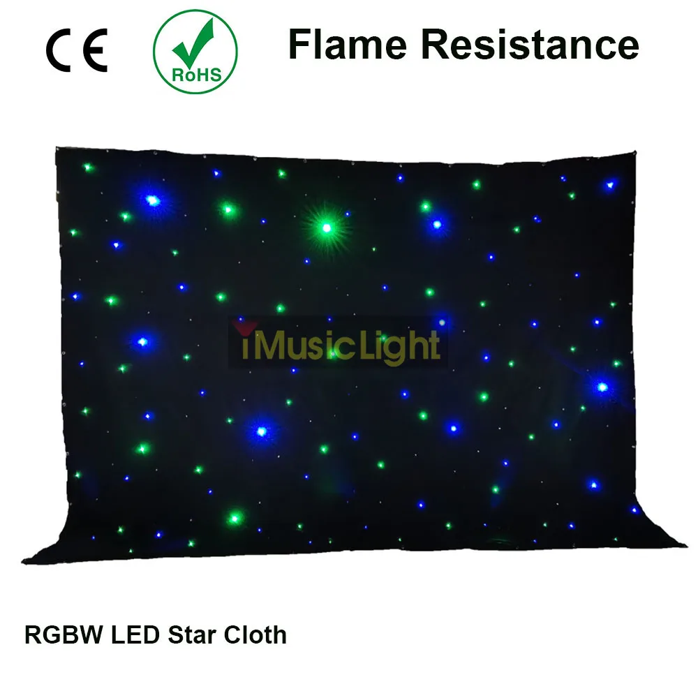 Контроллер 3x8Mtr RGBW Starcloth LED Drape Matrix led Twinking Cloth inc | Лампы и освещение