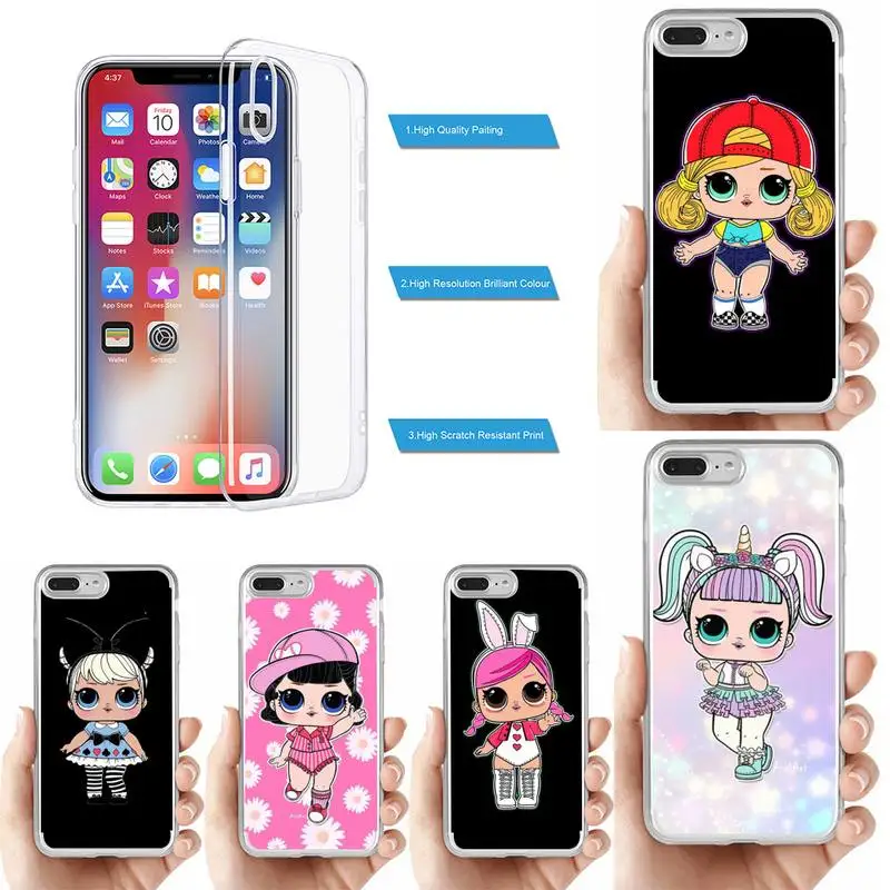 

GIRL Dolls Phone Case for iPhone 11 12 13 mini pro XS MAX 8 7 6 6S Plus X 5S SE 2020 XR case
