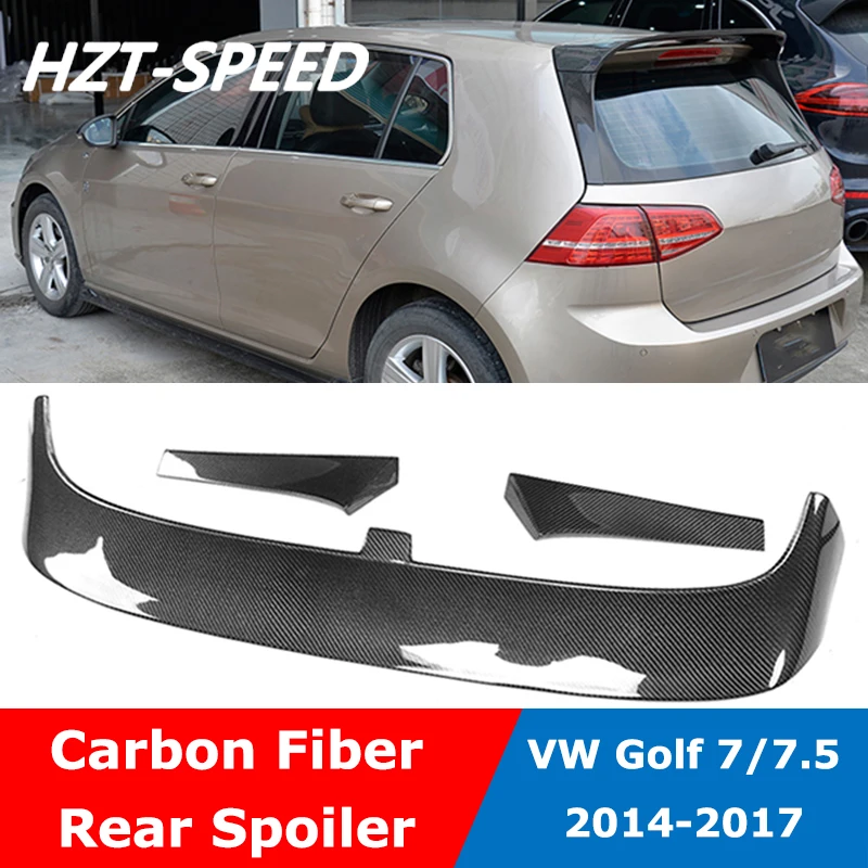 Обычный модифицированный автомобильный спойлер GOLF 7 в стиле CS из углеродного