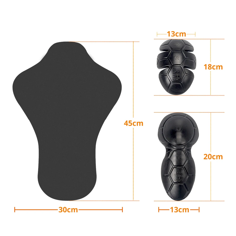 

Duhan Motorcycle Shoulder Protector CE Protective Gear Motocross Elbow Pad Back Pad Body Armor Motorcycle Biker Equipment