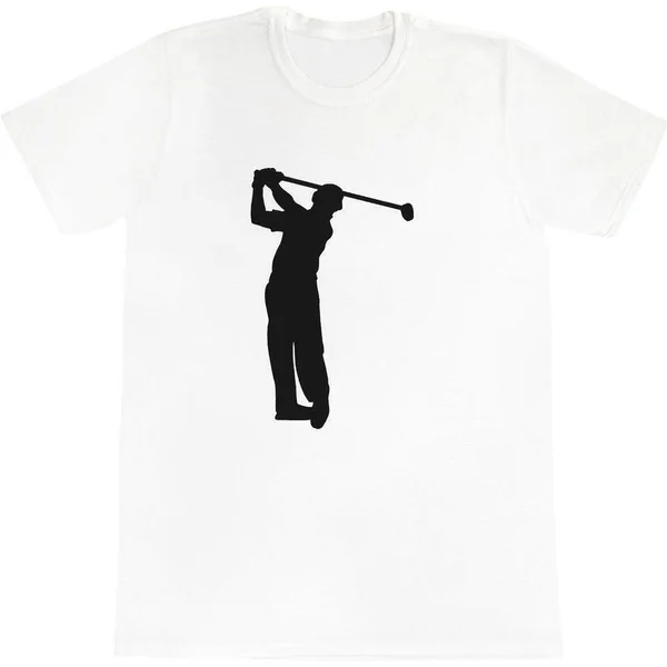

Golfer Silhouette' Men's / Women's Cotton T-Shirts (TA016341)