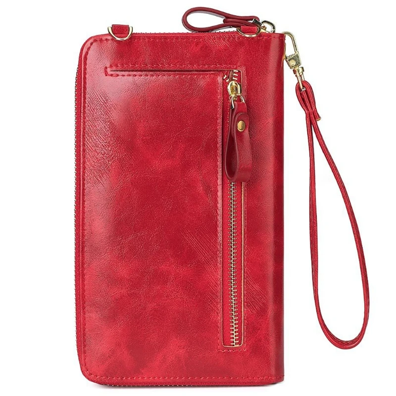 

Crossbody Phone Bag Wallet RFID Women Wallets Small Handbag Zipper Card Purse
