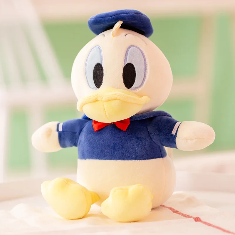 

Disney genuine new Morandi series Mickey Minnie Donald Duck plush toy doll Hobbies Stuffed Animals Movies TV For children Gift