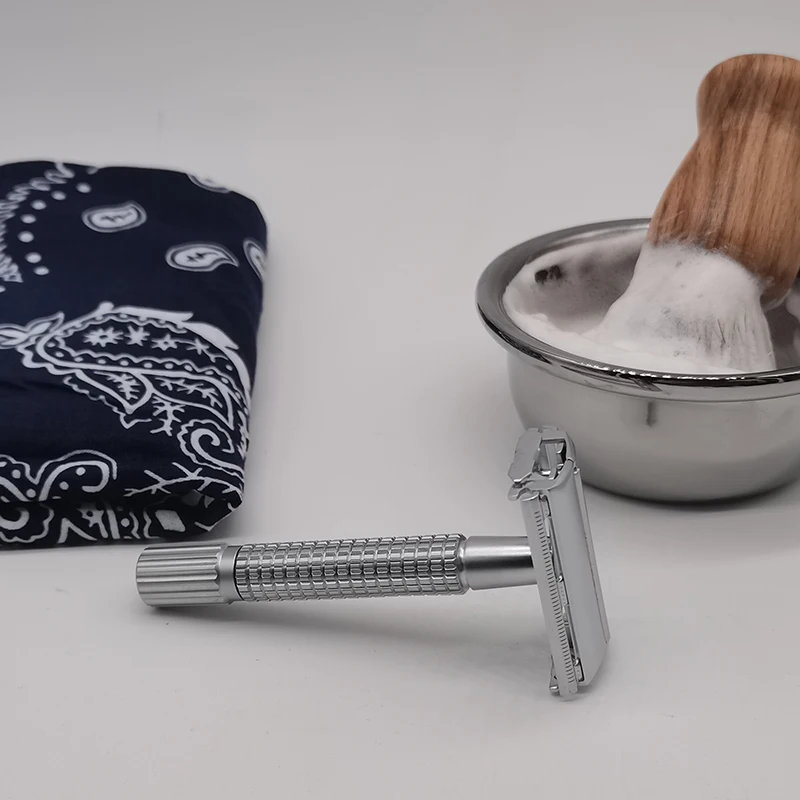 YINTAL мужское безопасное лезвие ручное бритва классический уход за лицом Rasoir