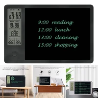 drawing pad 9 5 inch temperature humidity display electronic calendar lcd writing tablet doodle board