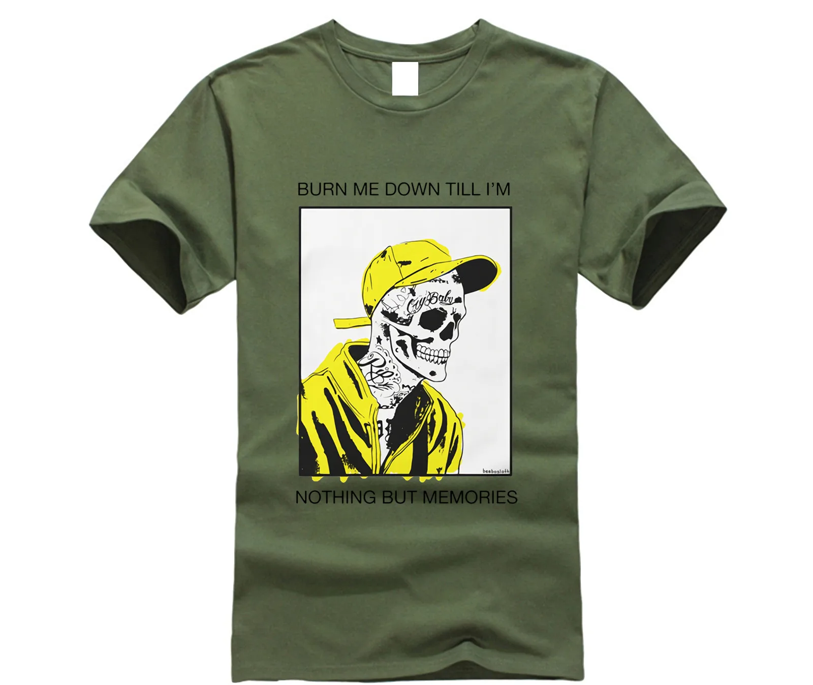 Lil футболка с открытым носком брендовая модная Homme Hip Hop Cool Hipster бренд высокое