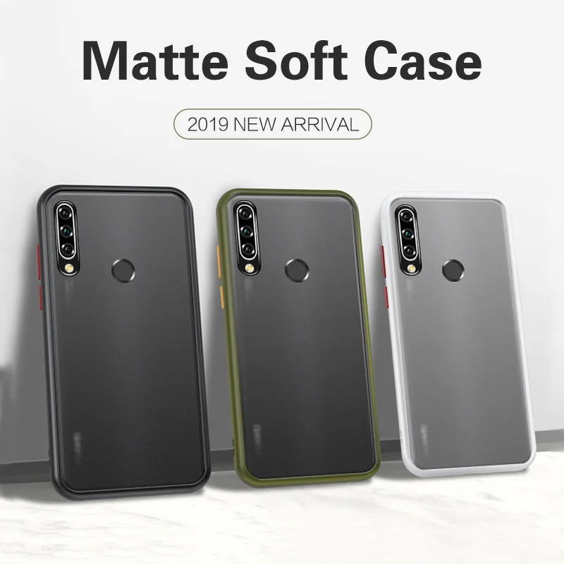 Матовый Прозрачный чехол для huawei Honor 9X Premium Global P Smart Z Y9 Prime 2019 телефона