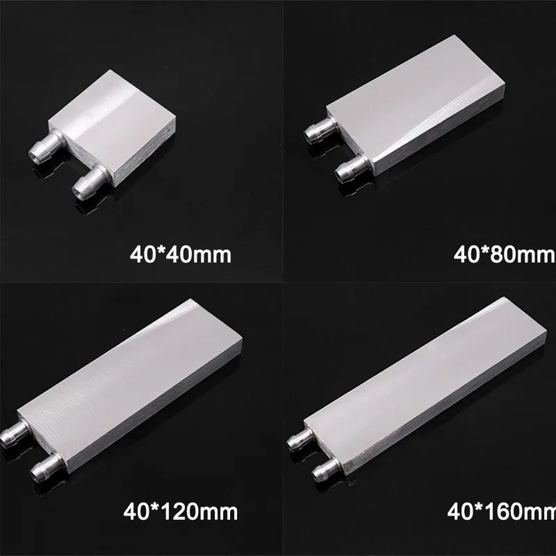 Базовое алюминиевое водяное охлаждение для жидкости 40*40 мм система теплоотвода