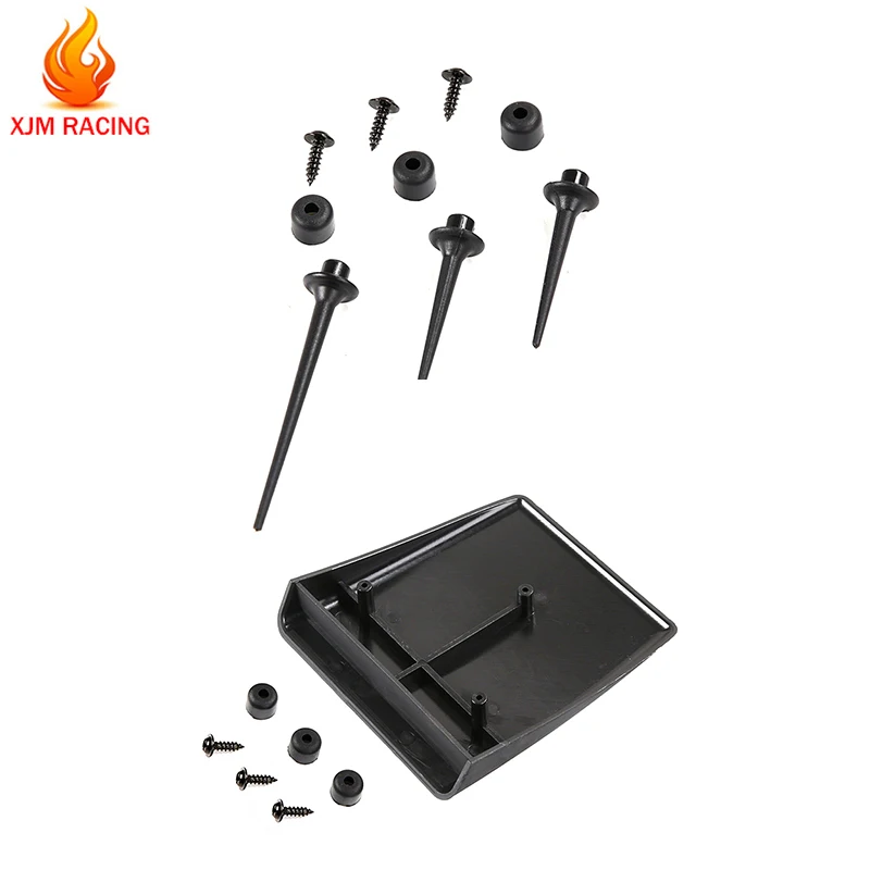 Комплект пластикового воздухозаборника на крышу и антенны для 1/5 ROVAN ROFUN RACING RF5 4WD