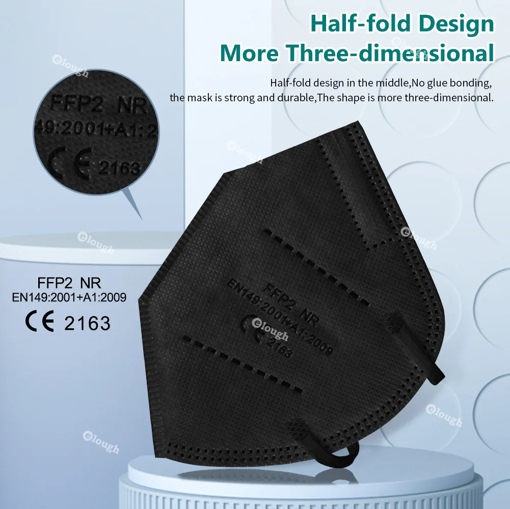 Mask FFP2 Mascarillas KN95 Certificadas Adulto 5 Layer Protective ffp2mask Dustproof Respiratory Mask fpp2 Masque ffp 2 | Безопасность