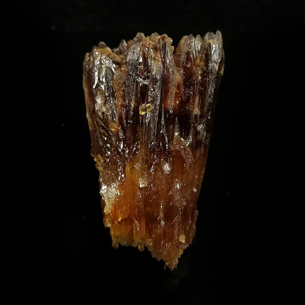 

107g A2-2sun Natural Stone Amber Calcite Mineral Crystal Specimen Home Decoration From Guizhou Province China