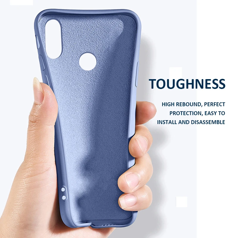 Оригинальный жидкий силиконовый чехол для телефона xiaomi redmi note 8 8t 7 pro k30 6 7a 8a k20 mi 9 9se