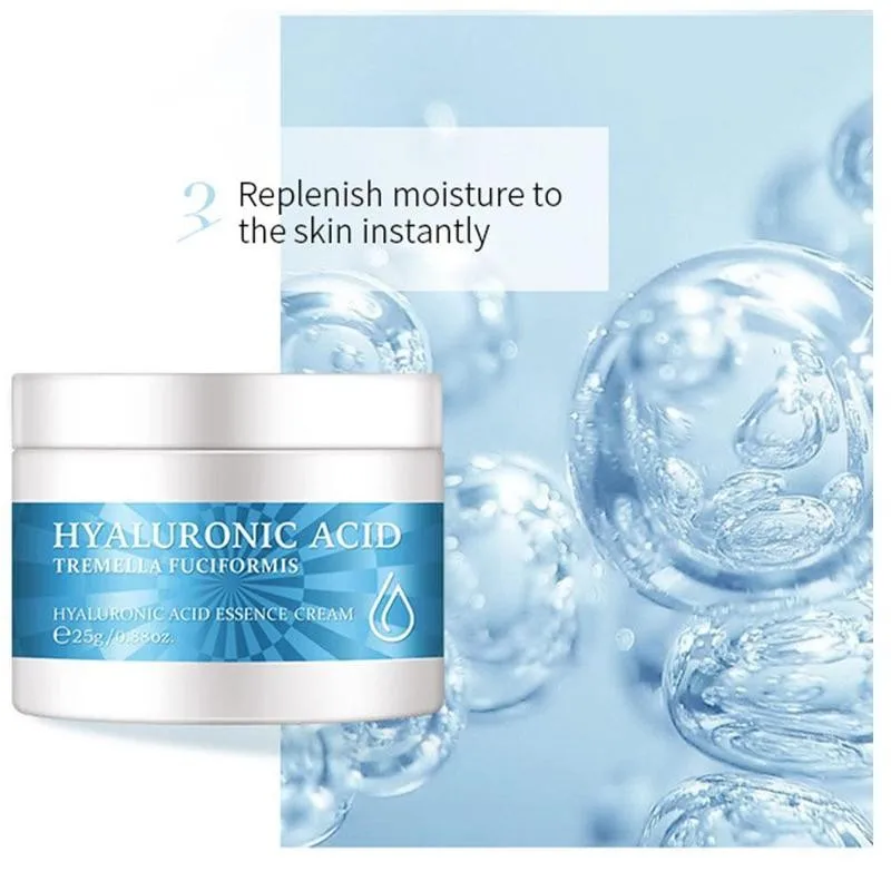 

25g Sodium Hyaluronate Cream Hyaluronic Acid Tremella Extract Skin Care Moisturizer Hydrating Whitening Repaire Anti