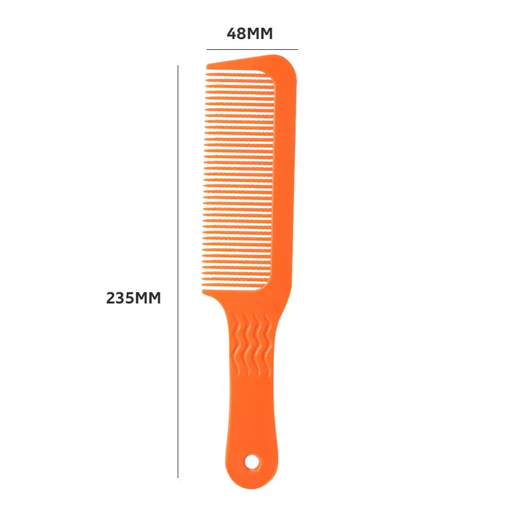 

1PC Colorful Carbon Antistatic Hairdressing Clipper Comb Oil Head Comb Haircut Tool Salon Barber Haircut Hairdressing Tools