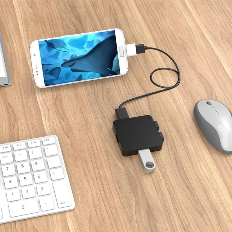 Многофункциональный конвертер Micro USB 5 pin папа к скоростной Женский адаптер