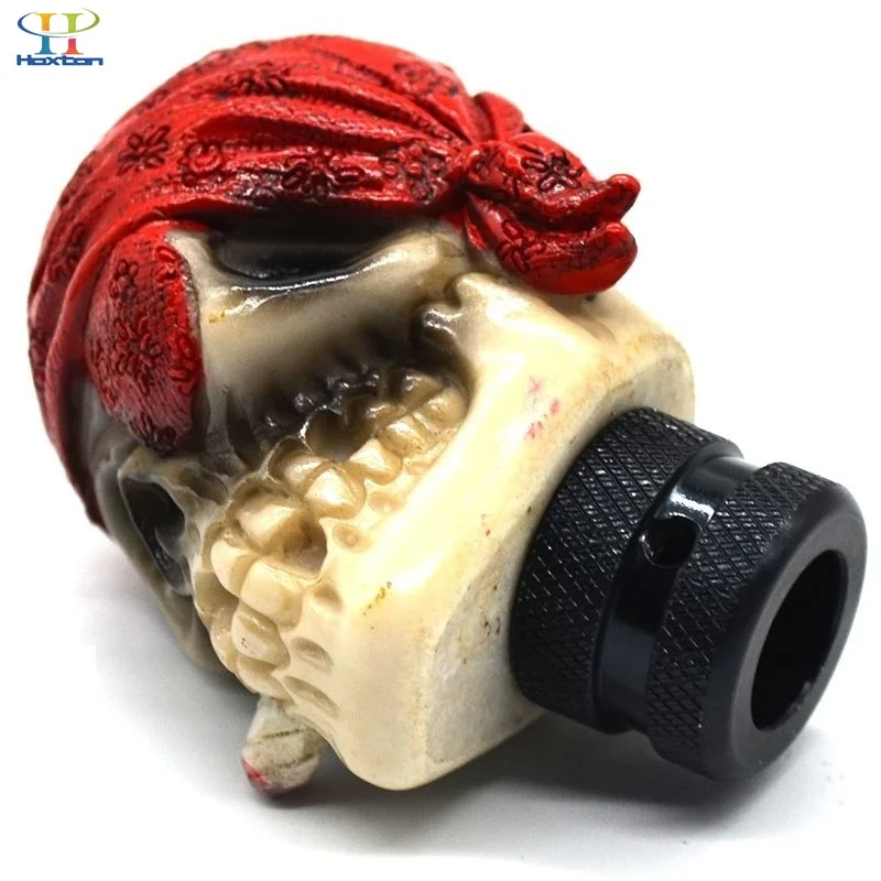 Универсальная ручка переключения передач для автомобиля с черепом