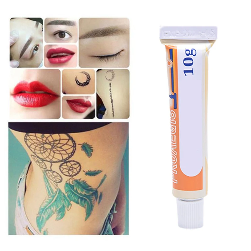 

1PC Tattoo Painless Cream For Makeup Pain Reliever Eyebrow Lips Body Skin
