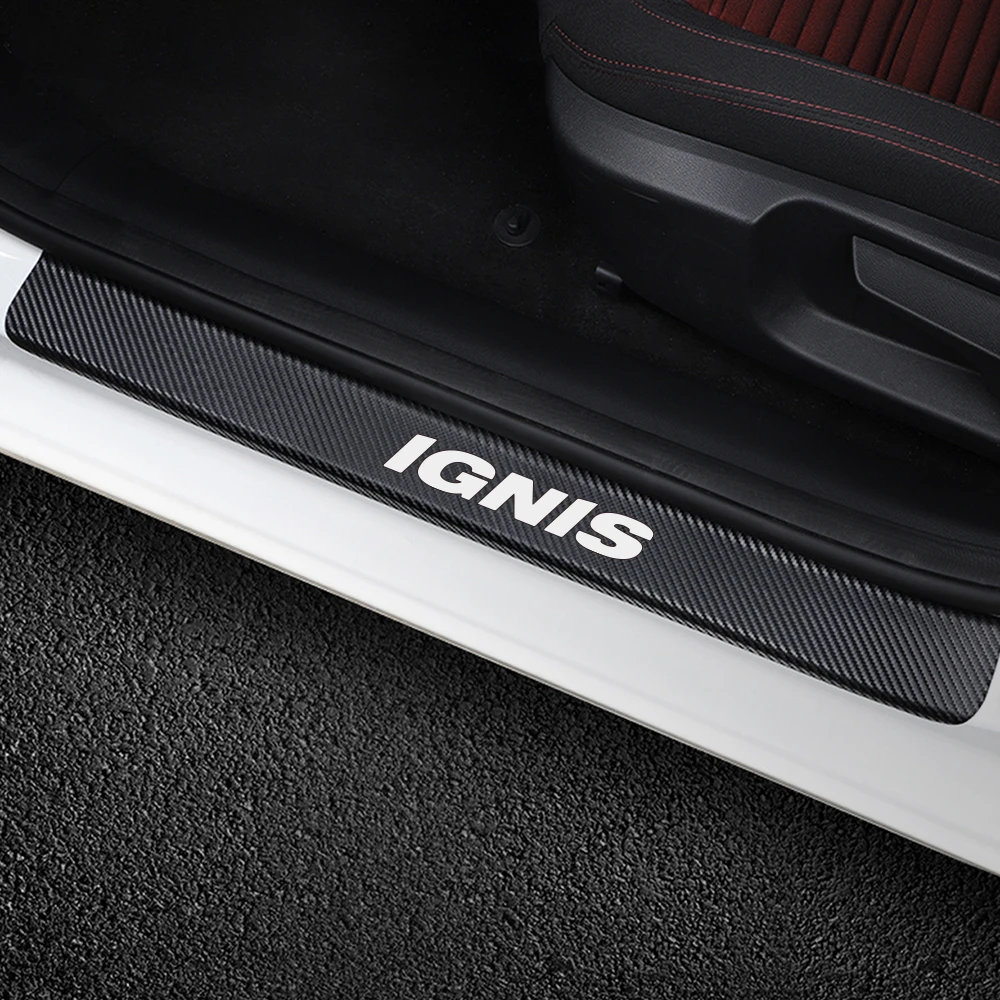 Для Suzuki Ignis 4 шт./компл. стайлинга автомобилей порога наклейки Защита от царапин