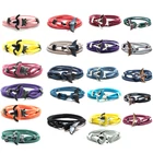 Модный Паракорд браслеты для мужчин и женщин, креативный браслет с черепаховым хвостом, регулируемый браслет из макрама, повседневные ювелирные изделия, аксессуары