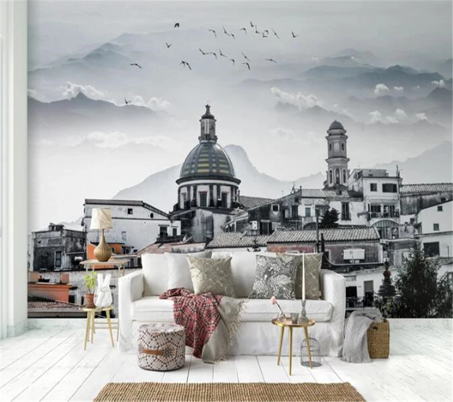 Фотообои на заказ обои в европейском стиле фон для фотосъемки | Обустройство дома