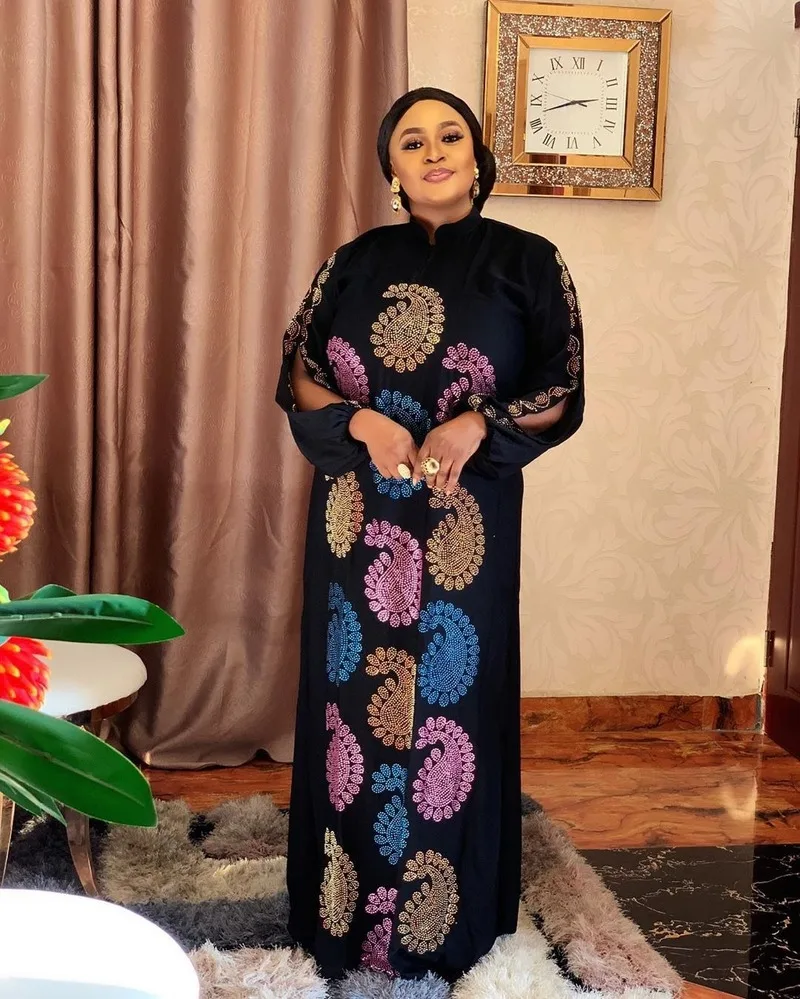 Женское кимоно с вышивкой Abaya мусульманское кружевное высокого класса в стиле