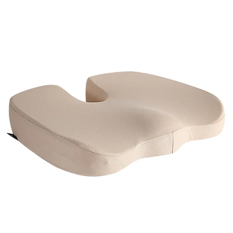 

Non-Slip Memory Foam Seat Cushion For Back Pain Coccyx Orthopedic Car Office Chair Wheelchair Support Tailbone Sciatica Relief