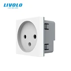 Запчасти Livolo для самостоятельной сборки, стандартные розетки из Израиля, ток 16 А, конструкция с блокировкой безопасности, противоударные, без металла;