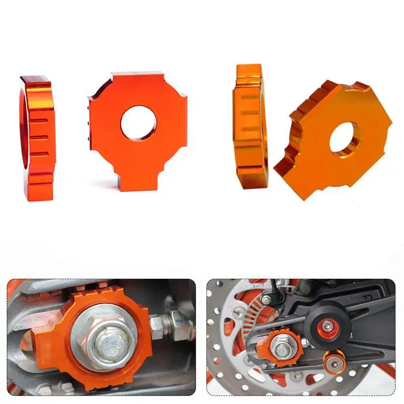 HiMISS Мотоцикл CNC задний мост блоков цепи регулятор для KTM DUKE125 200 390| |