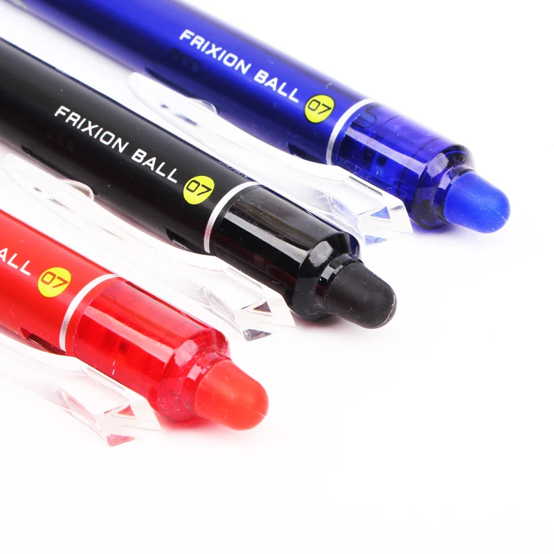 Pilot FriXion стираемая ручка пресс шариковая ручка 0,7 мм LFBK-23F синий/черный/красный Шариковая ручка для школы канцелярские принадлежности 1 шт