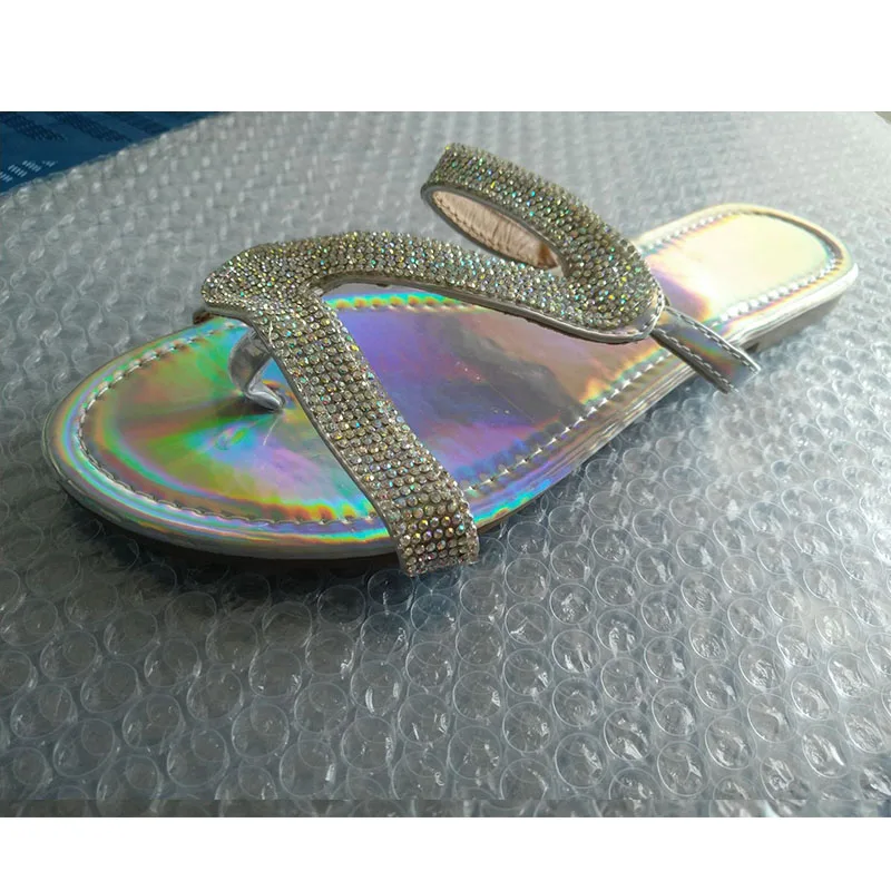 

2020 Women Slippers Sandals Shoes woman Flat Casual Shoes ladies Outdoor Non-slip Female Slides Slippers Bling Sandals Sapato