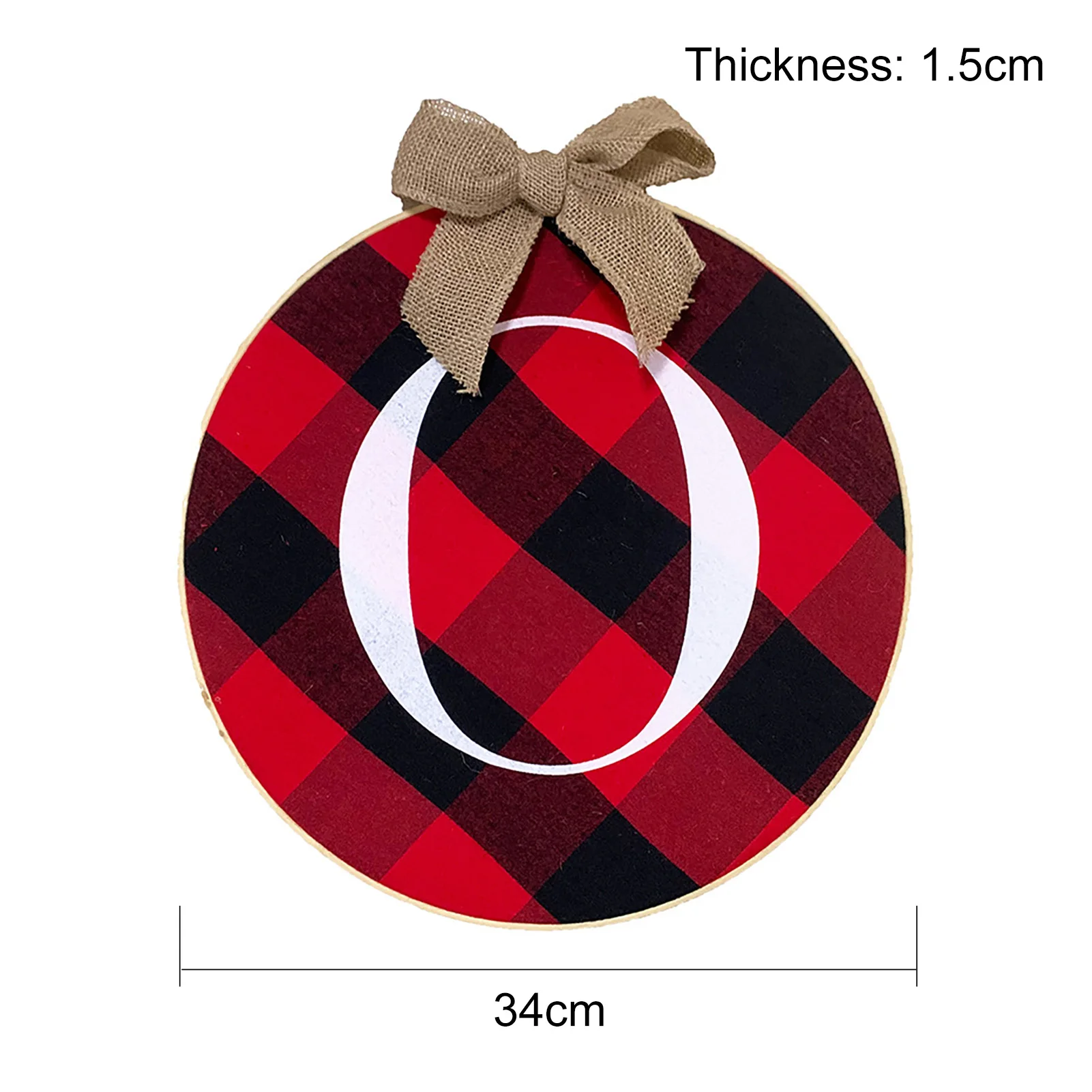 

3Pcs Christmas Wreath Window Door Hanging Pendant Home Decor Ornament Christmas Decor