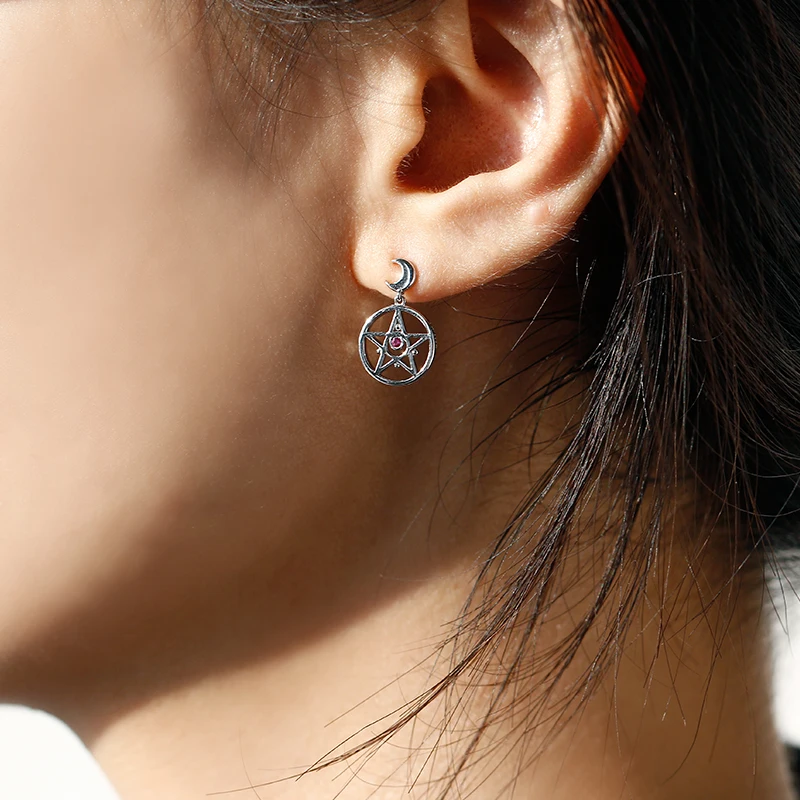 

Anime Sailor Moon Official Licensed 925 Sterling Silver Earrings Ear Studs For Women Men Jewelry Birthday Gifts For Girlfriend