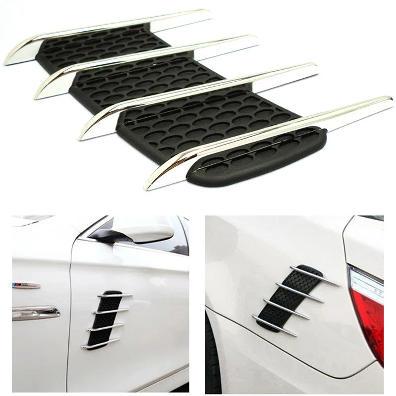 

Car Hood Body Side Sticker Universal Decoration Simulation Outlet Modification Vent Model Sticker Auto Accessories Dropshipping