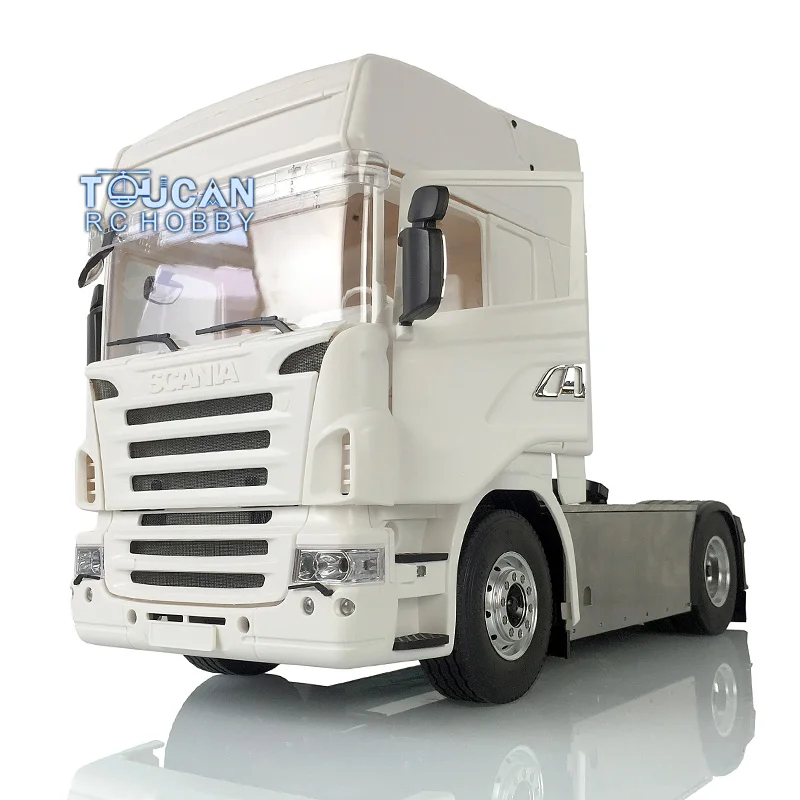 

LESU 4*4 1/14 Metal Chassis Hercules Cabin Radio RC Tractor Truck ESC for Scania THZH0585-SMT5