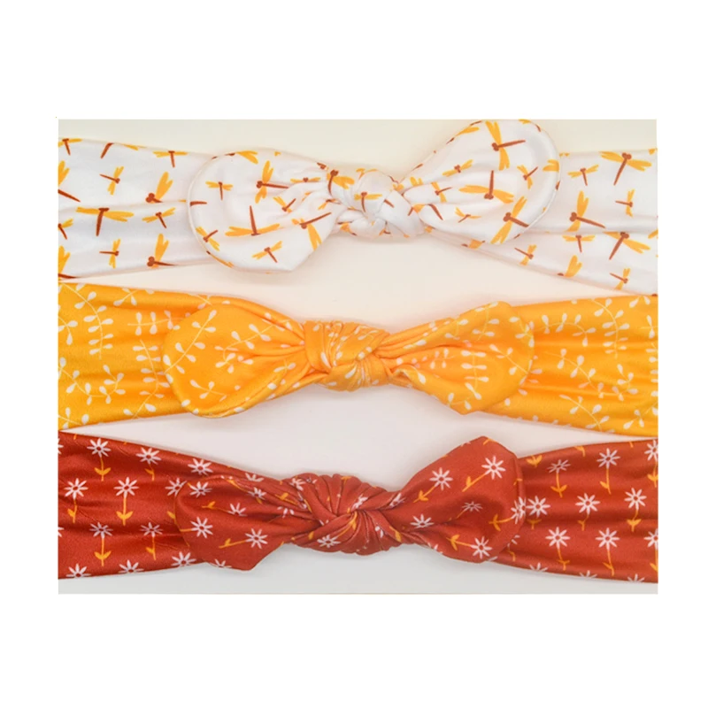 3 шт. повязка на голову для девочек 2019 год Рождественский ободок волос Эластичные