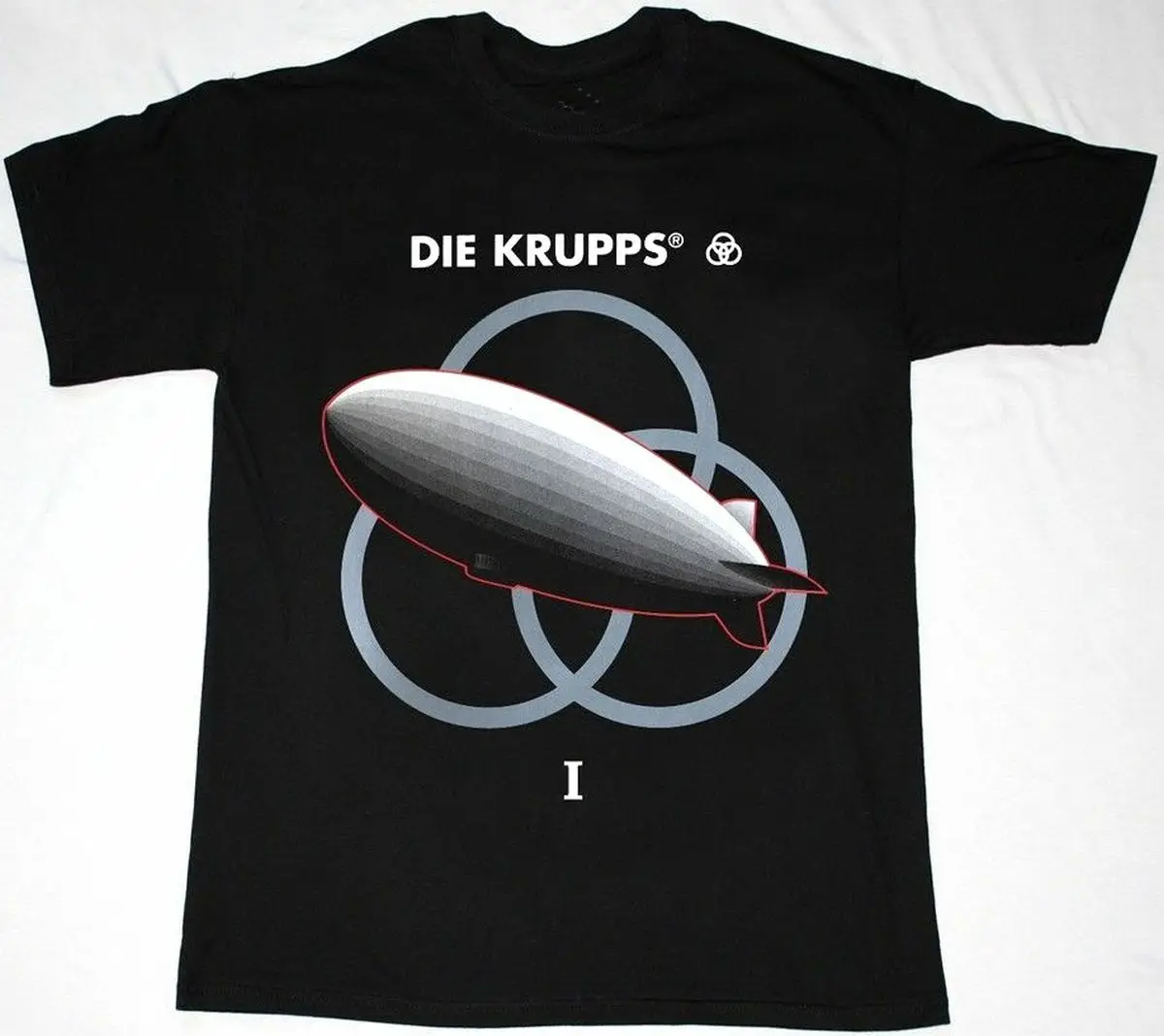 Черная футболка DIE KRUPPS I промышленная металлическая лента LAIBACH PROJECT pitchвилка KMFDM