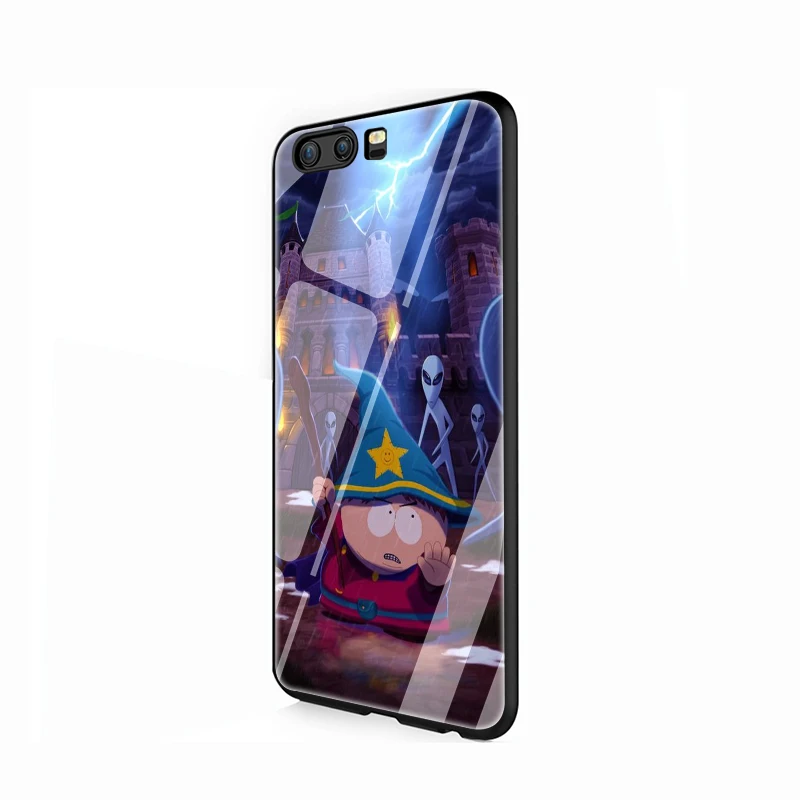 G6 EWAU аниме Southpark чехол из закаленного стекла для телефона для huawei P10 P20 P30 Lite Pro P Smart - Цвет: G6