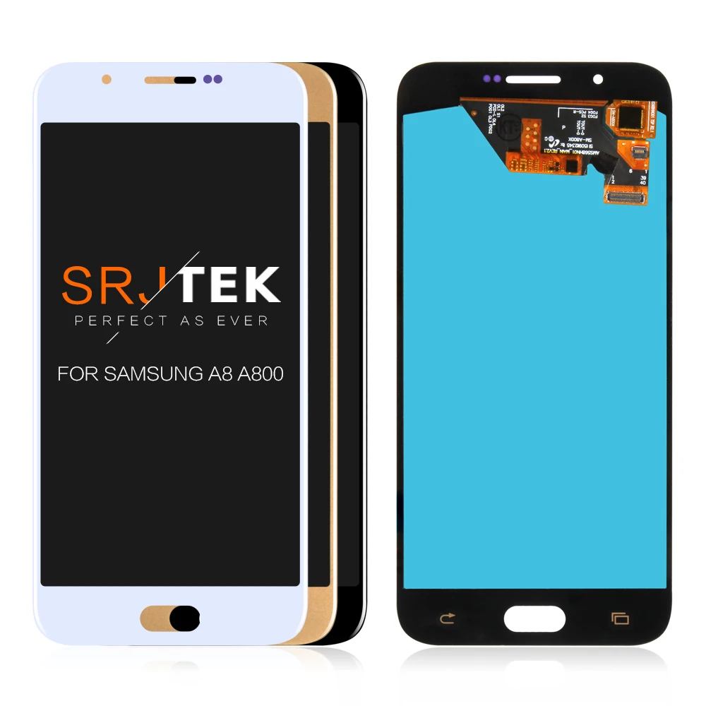 

Warranty 5.7" OLED Display for SAMSUNG Galaxy A8 LCD Display Touch Screen A8000 A800 A800F Pantalla Digitizer Replacement Parts